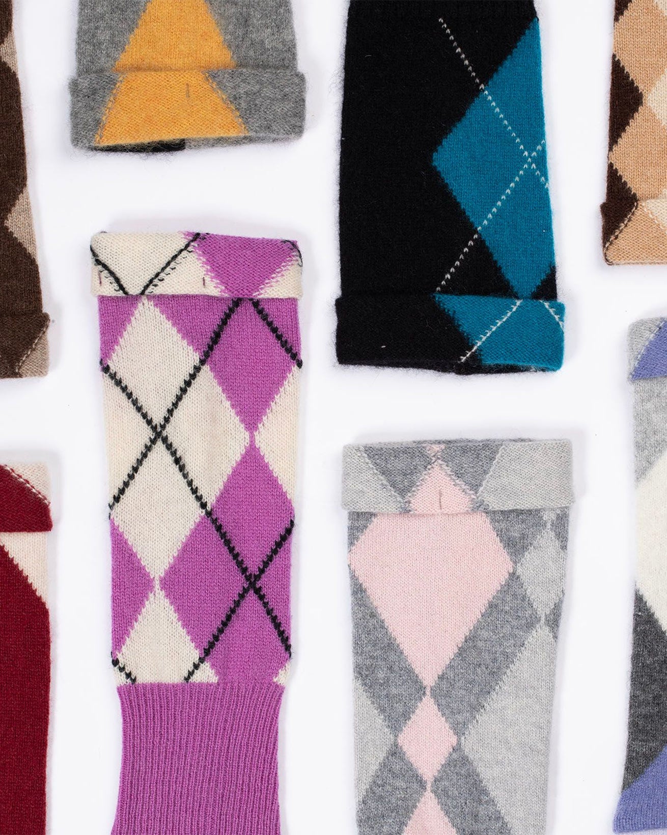 Re:Born Cashmere Fingerless Gloves