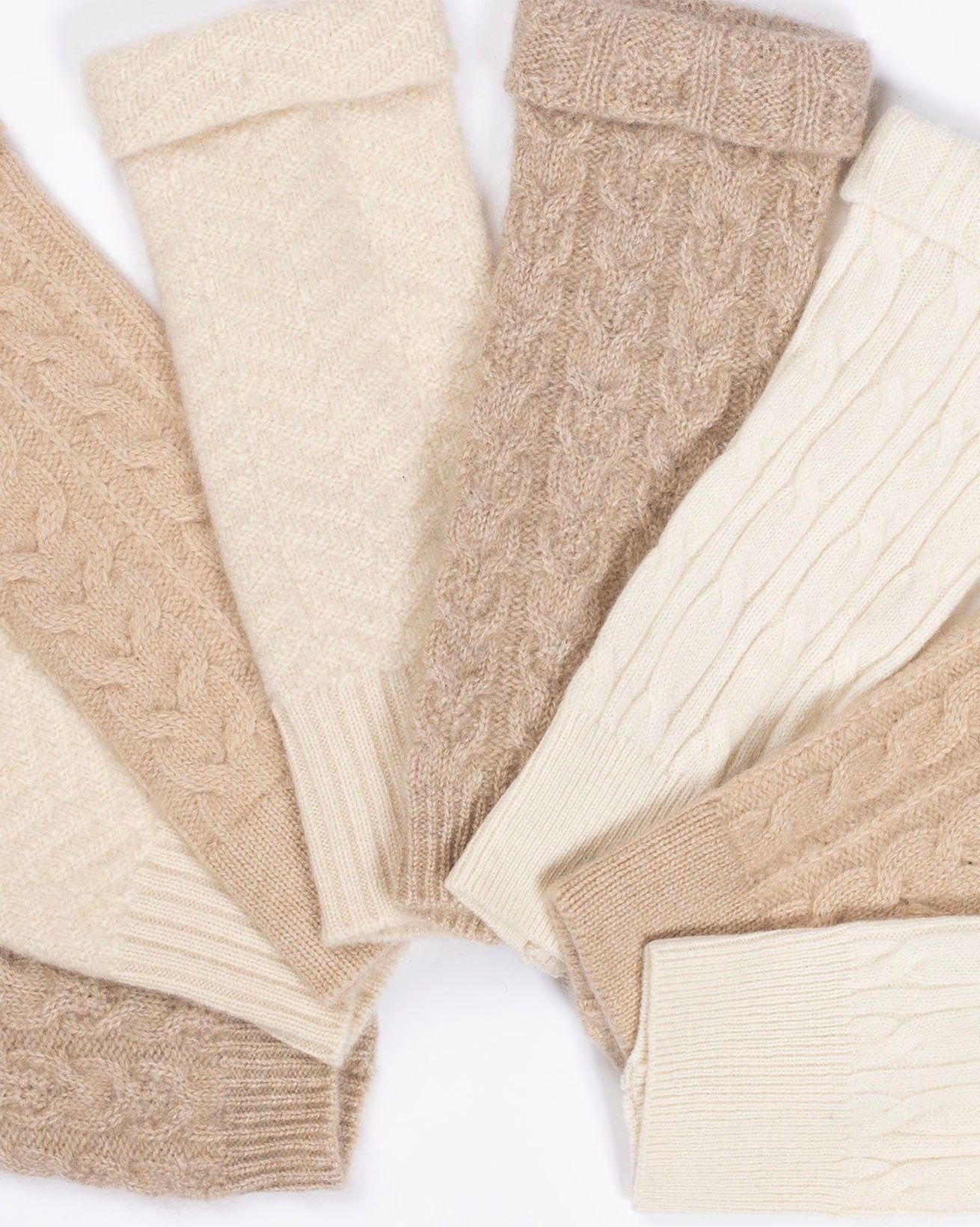 Re:Born Cashmere Fingerless Gloves