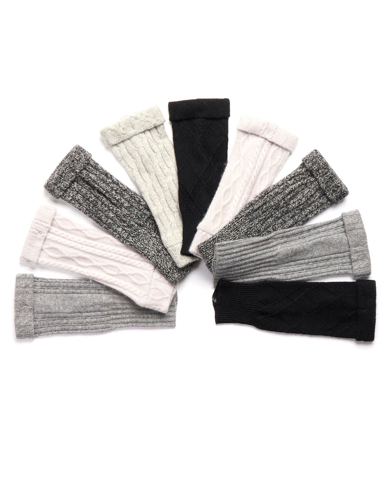 Re:Born Cashmere Fingerless Gloves