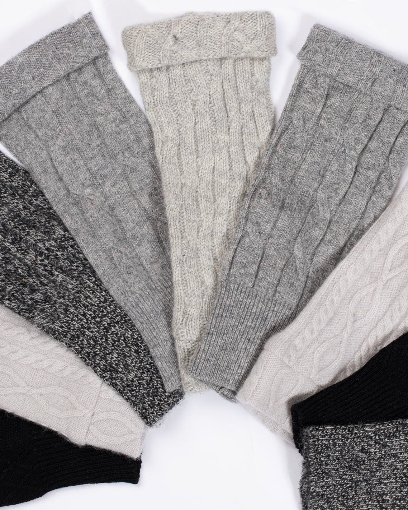 Re:Born Cashmere Fingerless Gloves