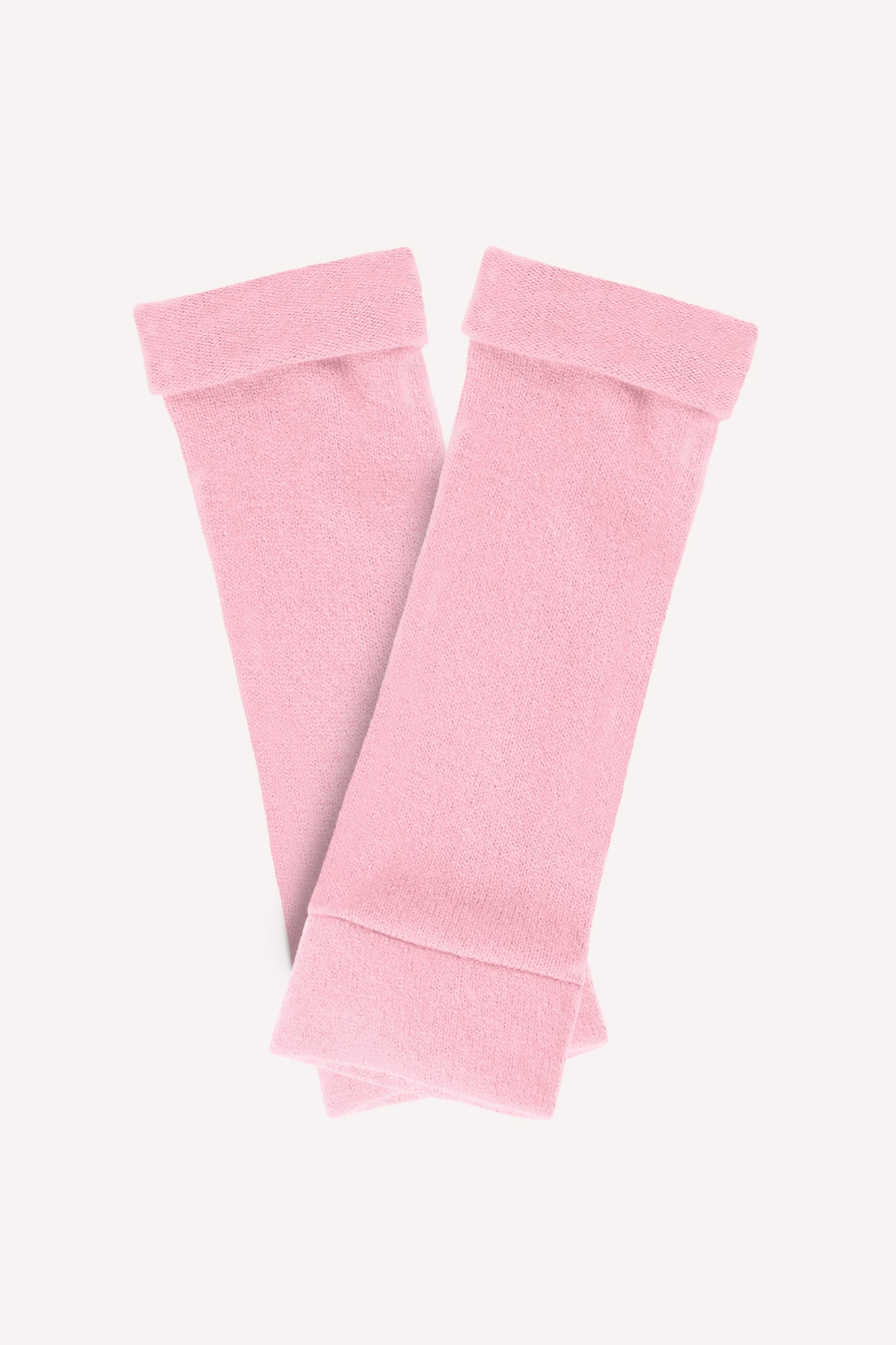 Turtle Doves Cashmere Fingerless Gloves - Cherry Blossom