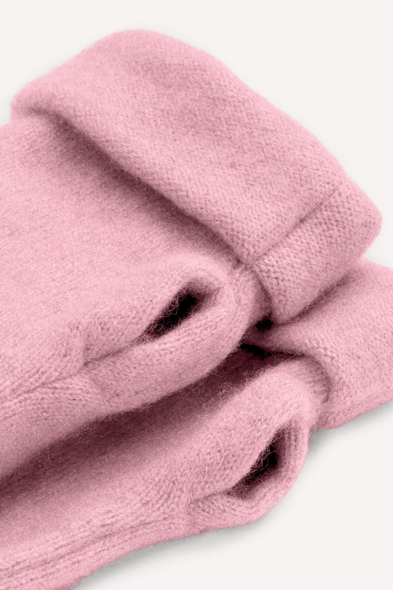 Turtle Doves Cashmere Fingerless Gloves - Cherry Blossom