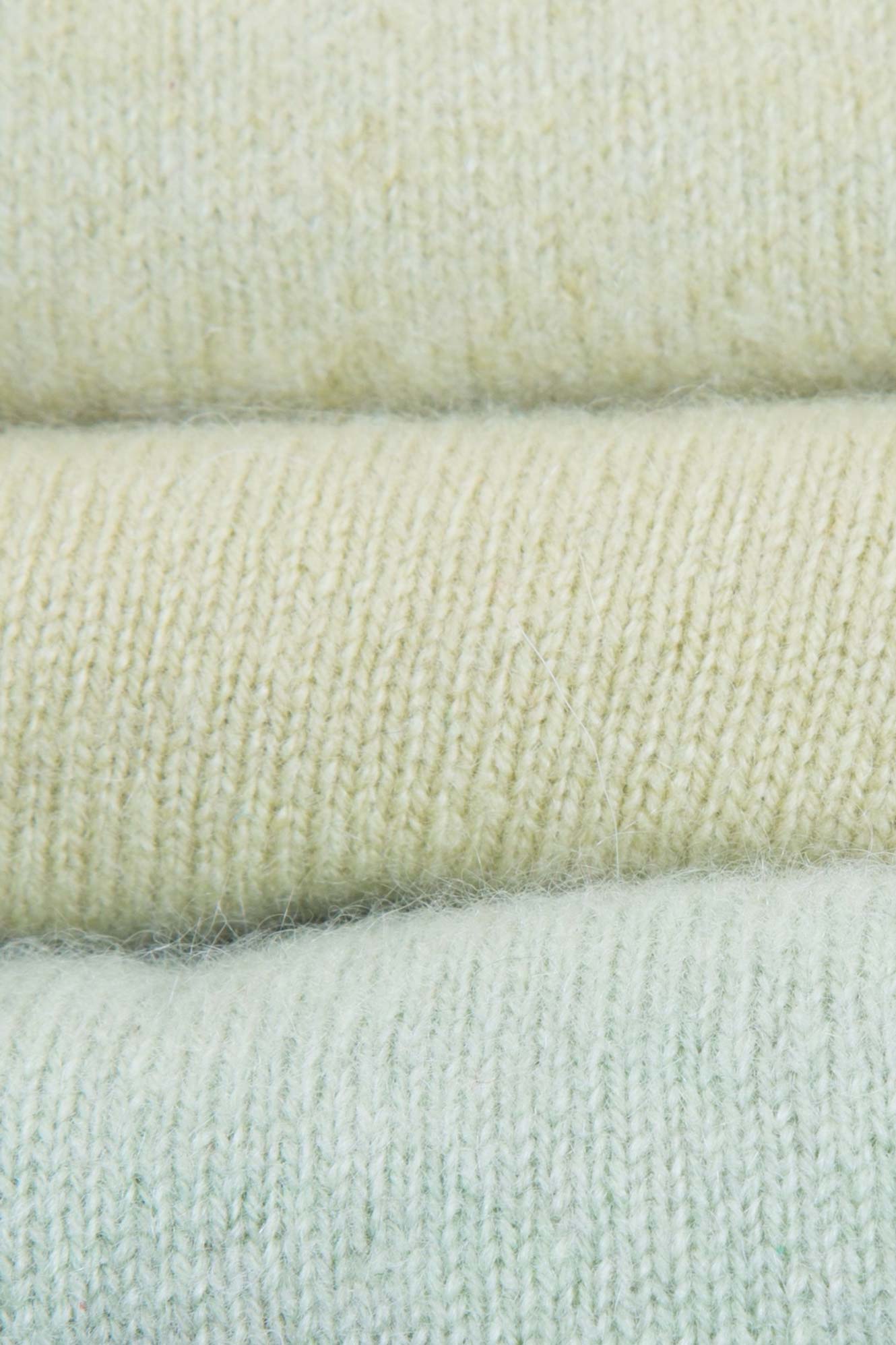 Turtle Doves Cashmere Fingerless Gloves - Pistachio