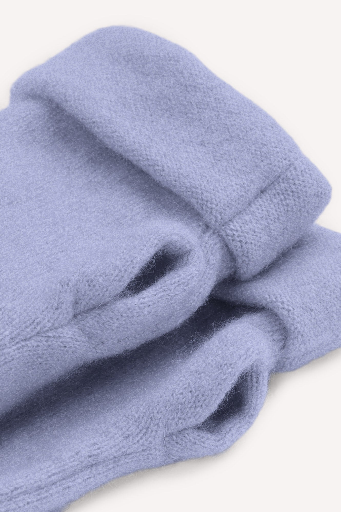 Turtle Doves Cashmere Fingerless Gloves - Wisteria