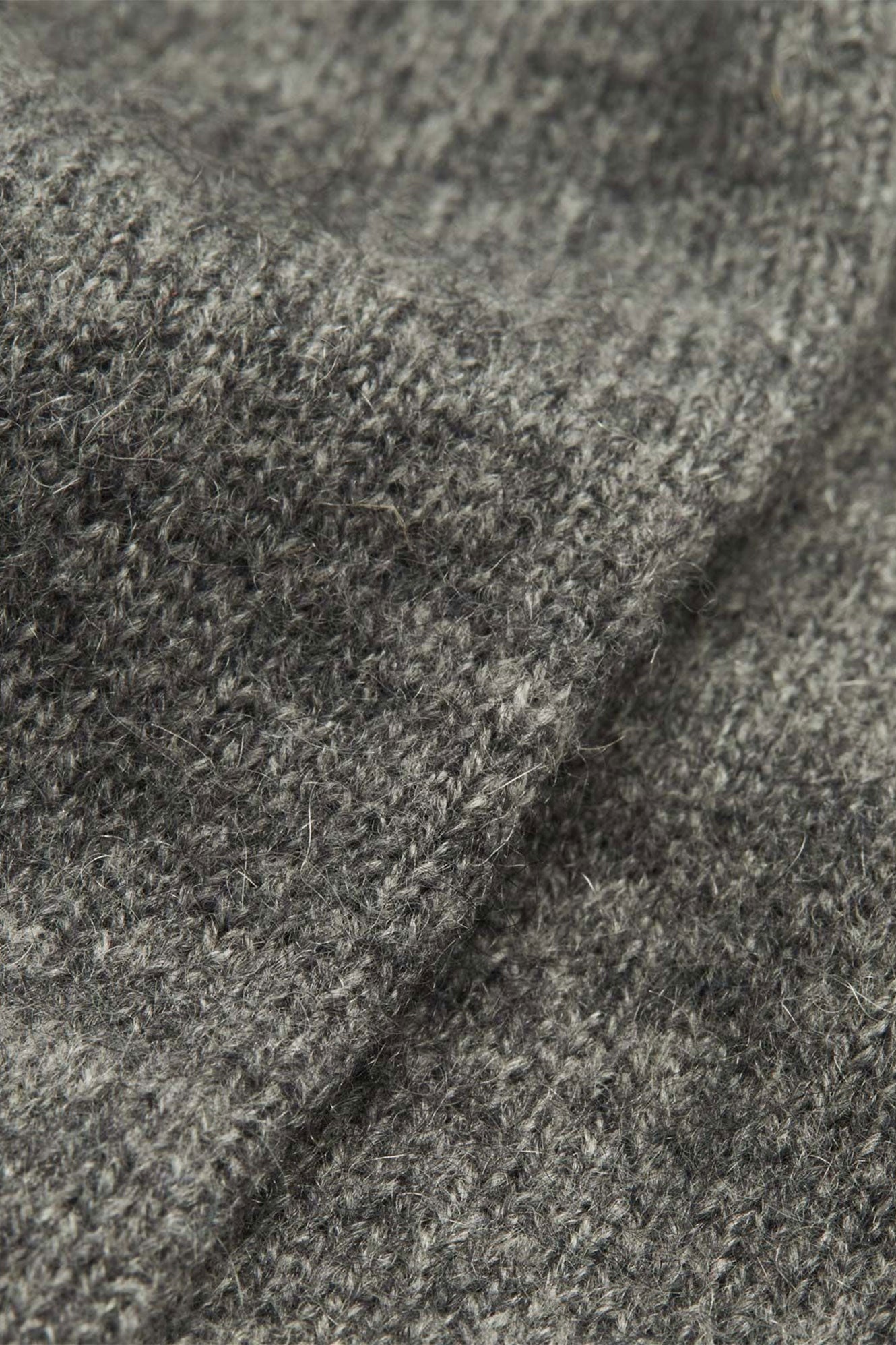 Turtle Doves Cashmere Fingerless Gloves - Charcoal