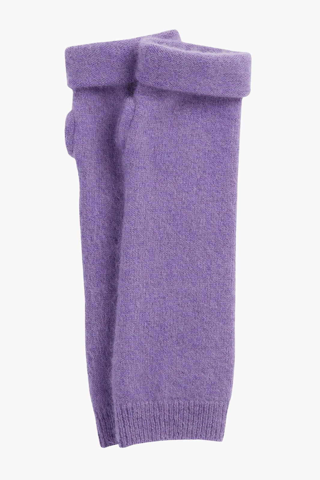 Turtle Doves Cashmere Fingerless Gloves - Heather