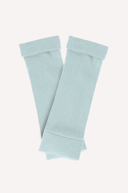 Turtle Doves Cashmere Fingerless Gloves - Marine