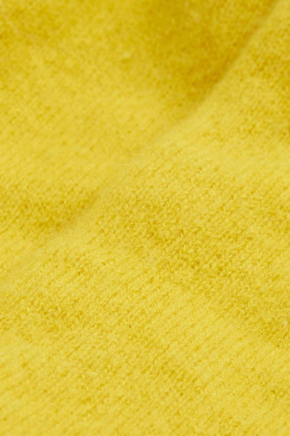 Turtle Doves Cashmere Fingerless Gloves - Mustard