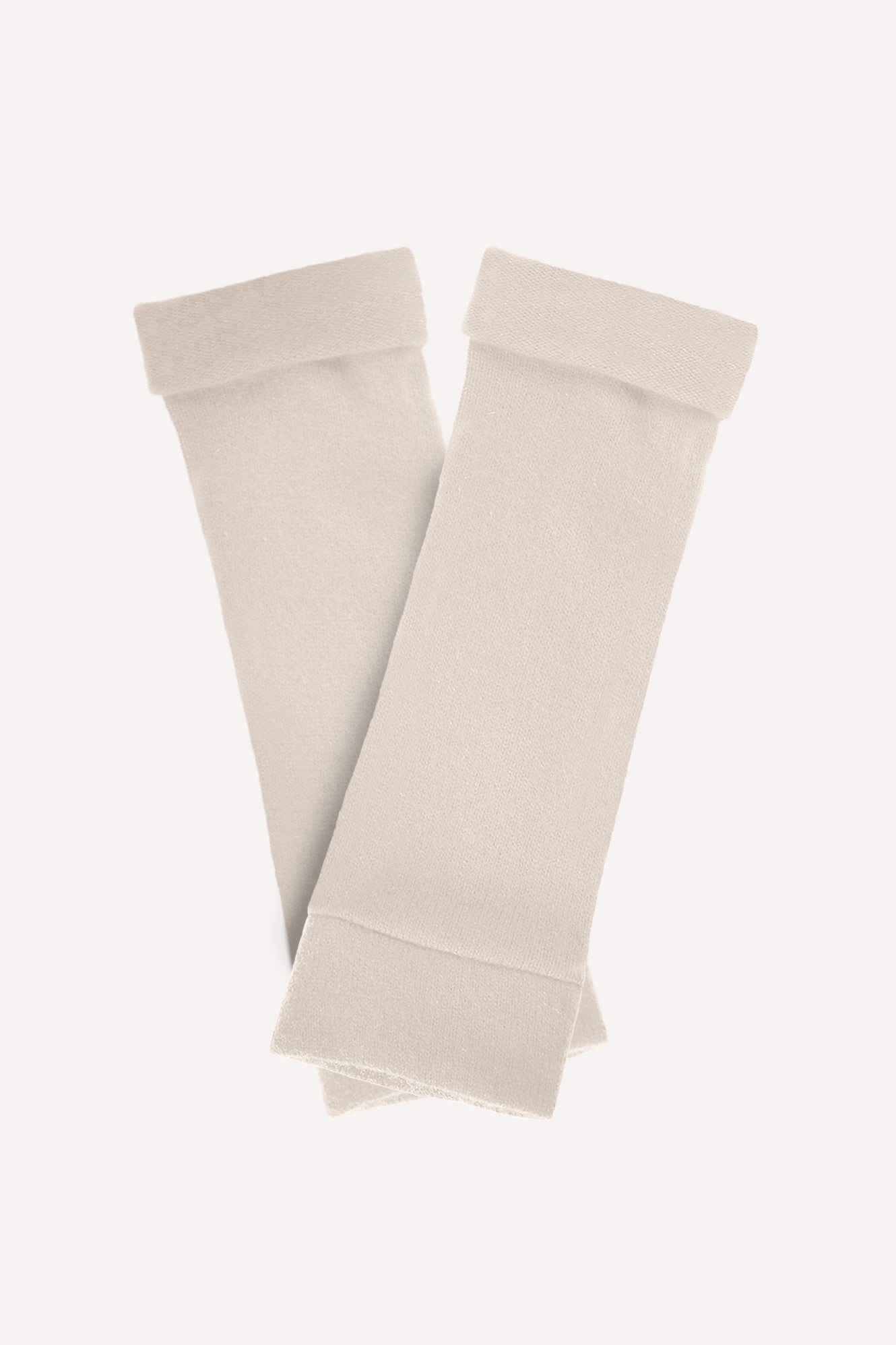 Turtle Doves Cashmere Fingerless Gloves - Chino