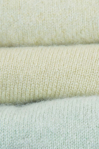 Turtle Doves Cashmere Fingerless Gloves - Pistachio