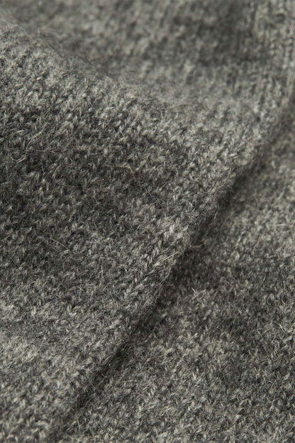 Turtle Doves Cashmere Fingerless Gloves - Charcoal