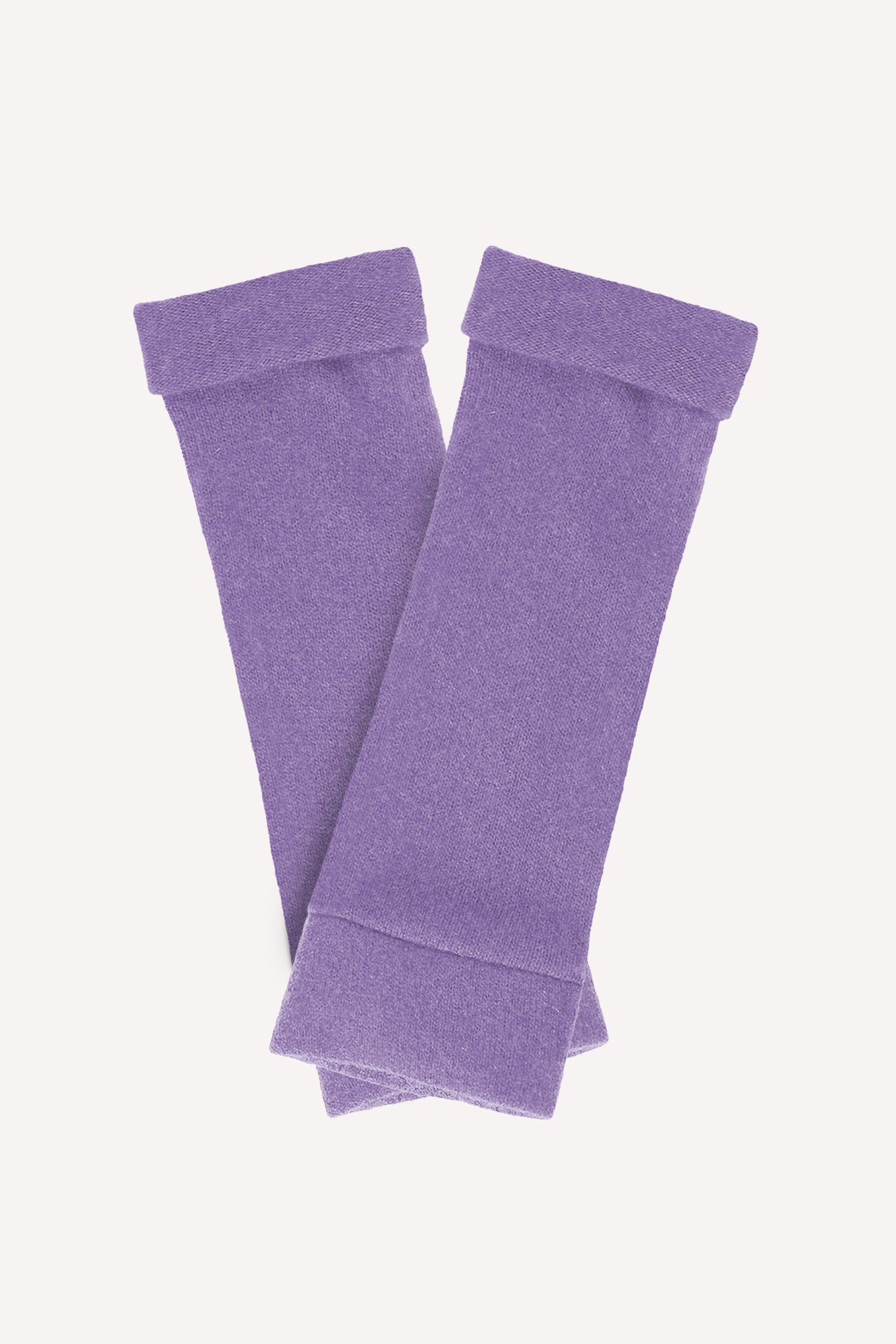 Turtle Doves Cashmere Fingerless Gloves - Heather