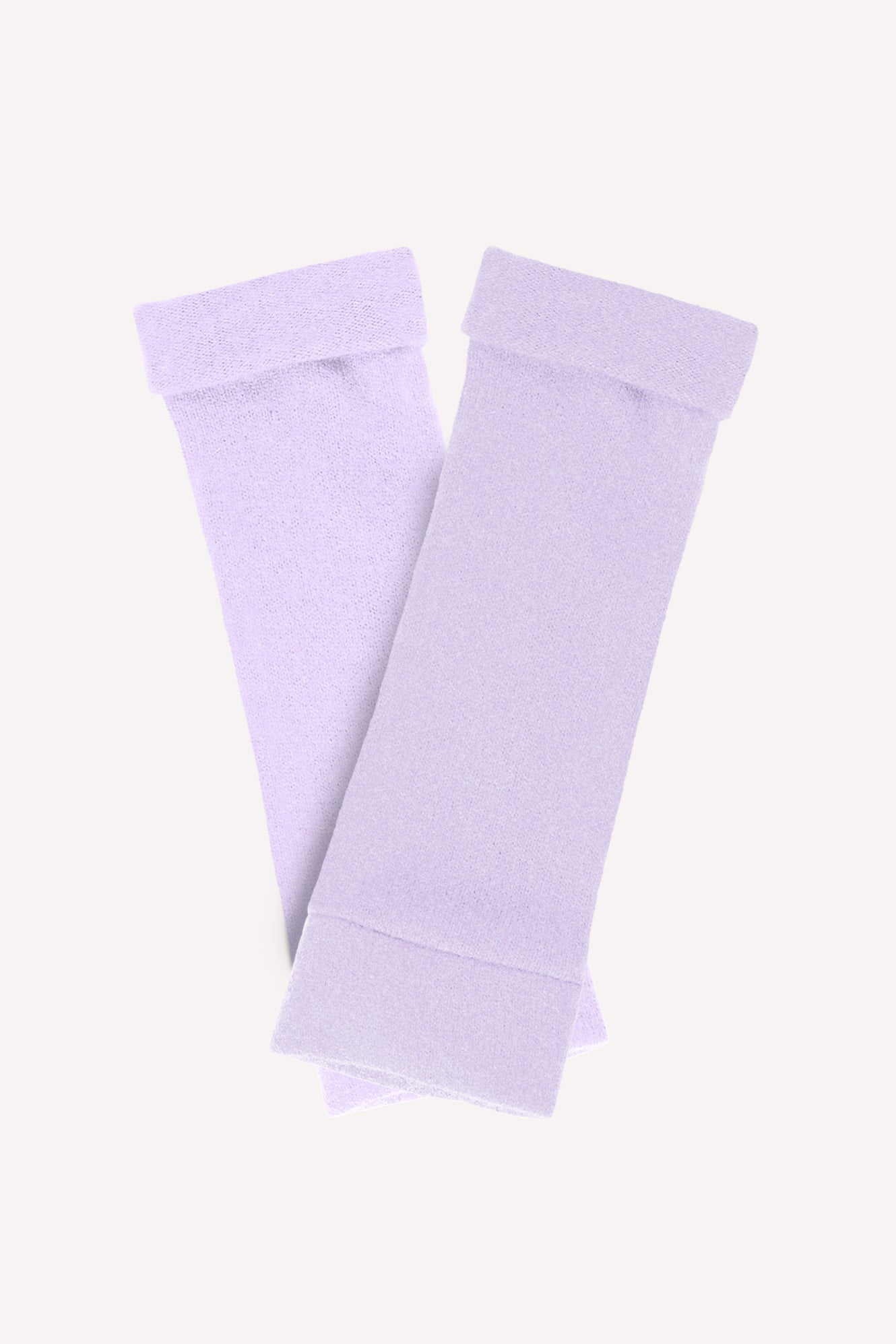 Turtle Doves Cashmere Fingerless Gloves - Lilac