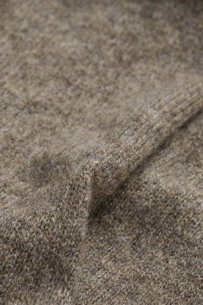 Turtle Doves Cashmere Fingerless Gloves - Pebble