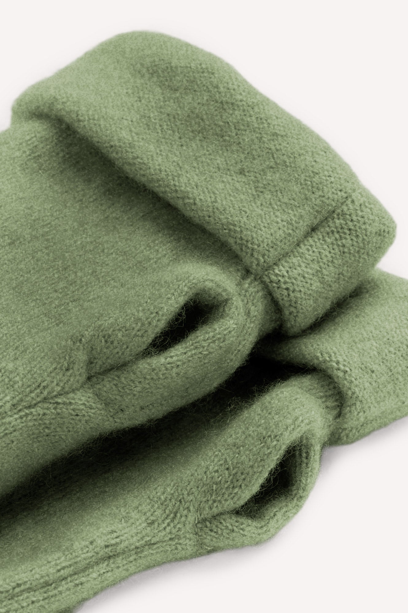 Turtle Doves Cashmere Fingerless Gloves - Sage